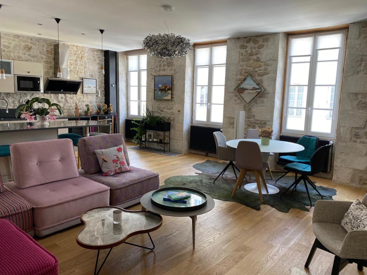 לה רושל Le Saint-Claude, Appt Au Coeur De Ville מראה חיצוני תמונה
